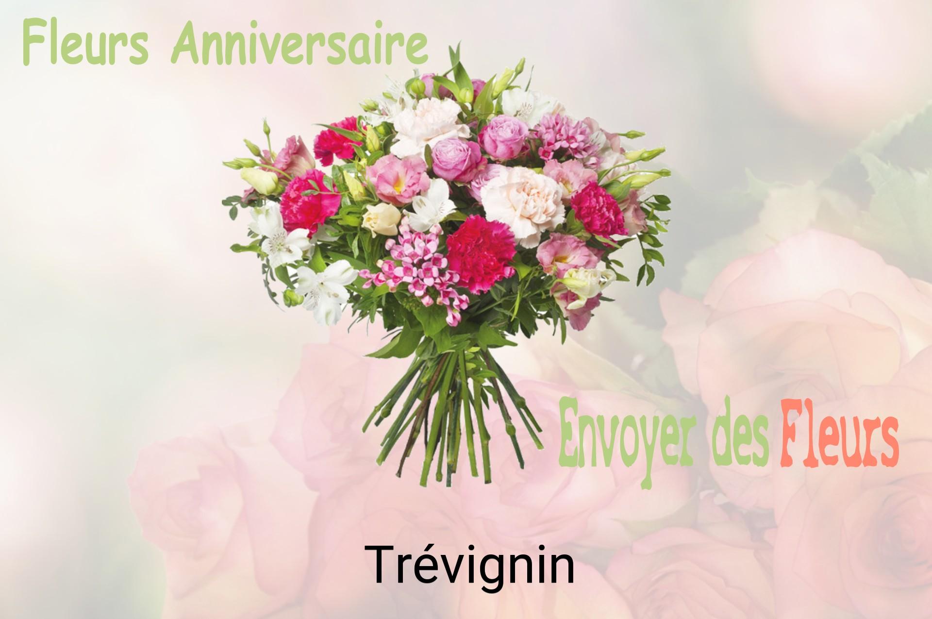 Bouquet de fleurs d’anniversaire livré à Trévignin